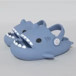 Zoccoli Shark Slides per bambini - Blu Haze