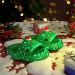 Grön jul Röd Grön Haj Slides