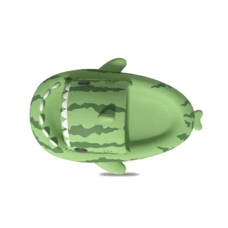 Grüne Wassermelonen-Hai-Rutschen