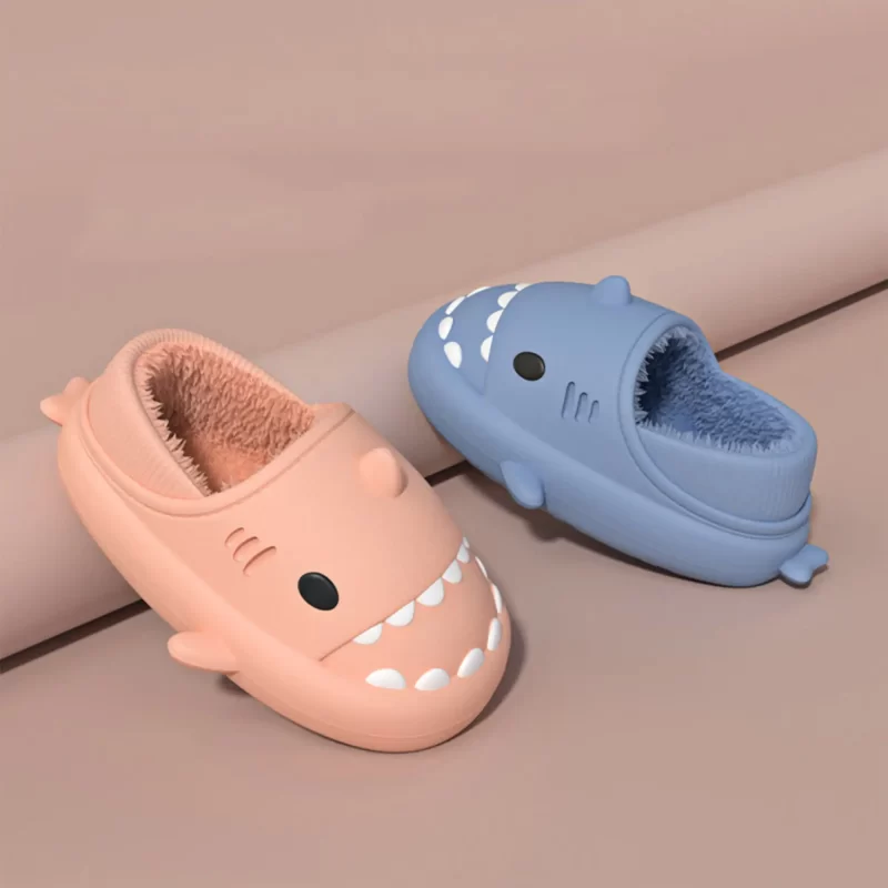 Детские туфли "Акула" с обтянутым каблуком