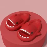 Red - Original Shark Slides pentru adulți