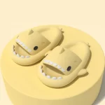 Yolk yellow Original Shark Slides for Adults