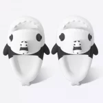 Haj Slides Panda Style för vuxna - Stor