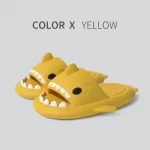 Shark Slides for Children Detachable Bottom - Yellow