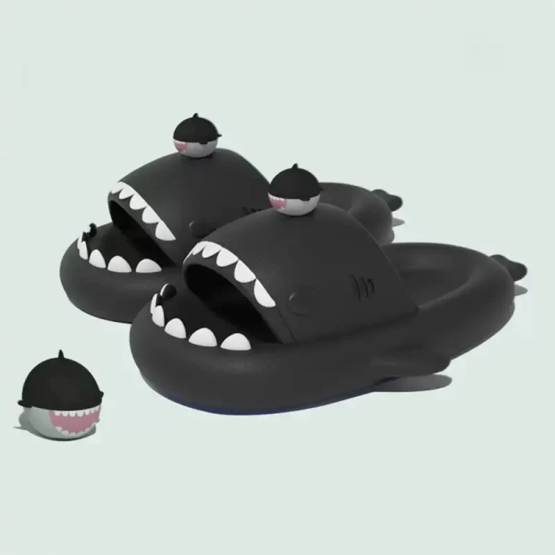 Toboganes Shark con bola Shark - Negro